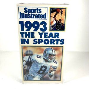 Vintage 1993 SEALED VHS - SPORTS ILLUSTRATED THE YEAR IN SPORTS, Cowboys Magic
